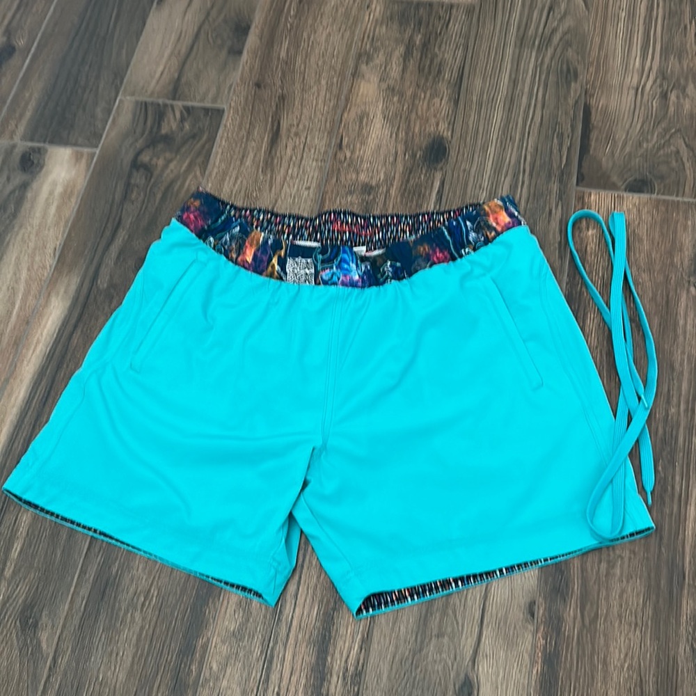 Robert Graham Teal Board Shorts